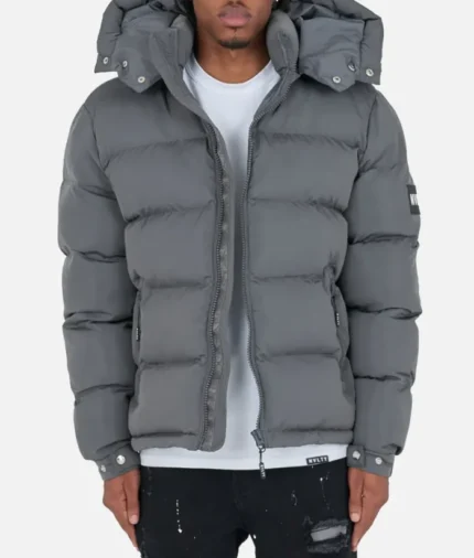 Nvlty Essential Puffer Jacket Charcoal Grey (1)
