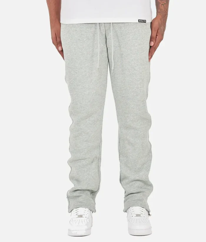 Nvlty Essential Zipped Tracksuit Grey (2)
