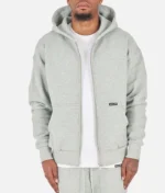 Nvlty Essential Zipped Tracksuit Grey (3)