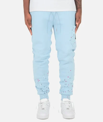 Nvlty Paint Tracksuit Baby Blue (1)