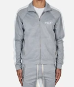 Nvlty Panelled Tracksuit GreyWhite (2)