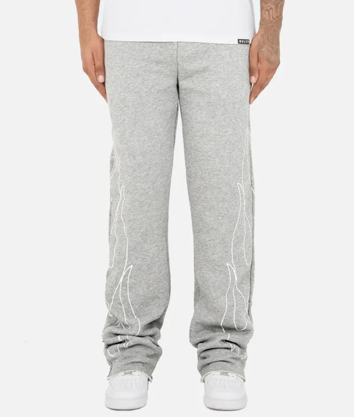 Nvlty Vintage Flame Tracksuit Grey (2)