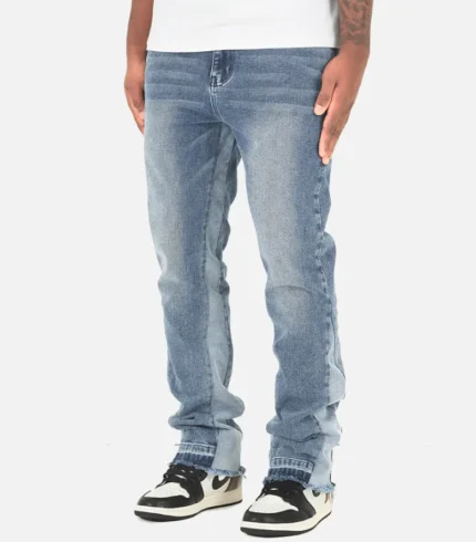 Nvlty Vintage Flare Jeans Blue (1)