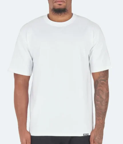 NVLTY Heavyweight Essentials T Shirt White (1)