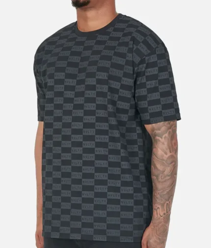 NVLTY Monogram T Shirt Black (4)