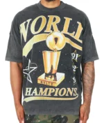 NVLTY World Champions T Shirt Washed Black (1)