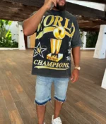 NVLTY World Champions T Shirt Washed Black (2)