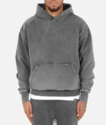 Nvlty Heavyweight Essential Hoodie Washed Black (1)